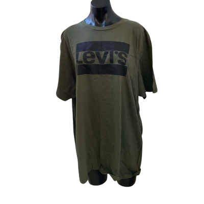 Levis Mens  Size XXL Short Sleeve T-shirt Khaki 