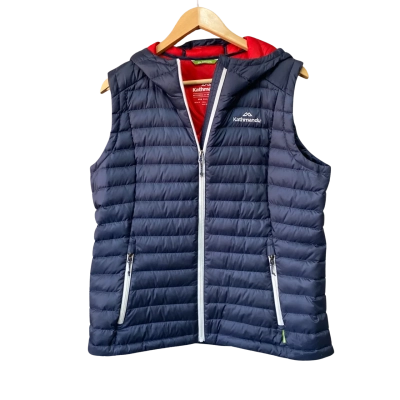 Kathmandu Womens  Size 16 Puffer Vest Blue 