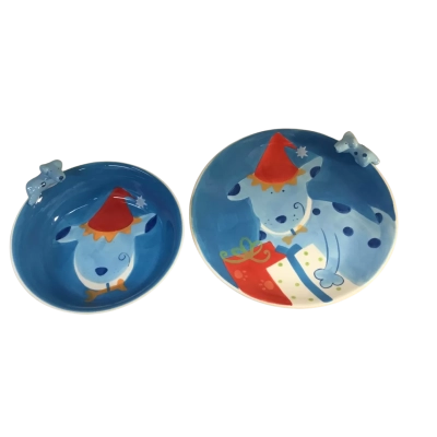 Morgan and Finch Home Collection Plate  and Bowl 