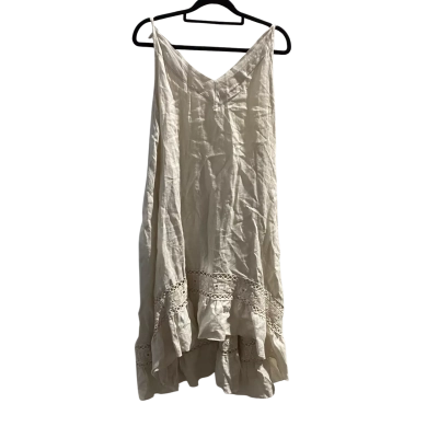 NWOT Wodemaya ( Made in Italy)  Womens  Size 10 / 12 Beige Oversized Boho Style