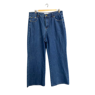 Handpicked by birds Medium Blue denim High waisted Jeans Women's size 16