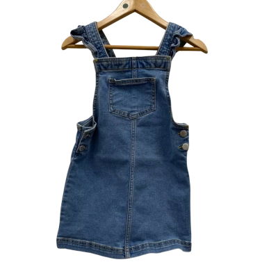 Denim Co. Kids Dungarees Size 5 Blue 