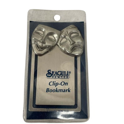 Seagull Pewter Canada  Clip on Bookmark 