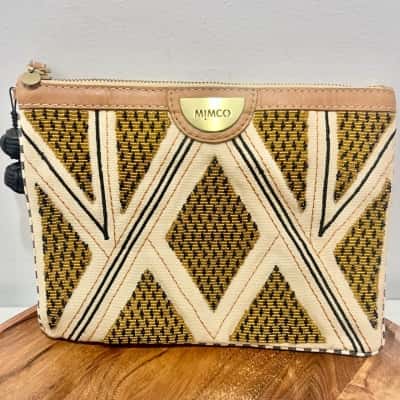 Mimco Beaded Clutch Pouch