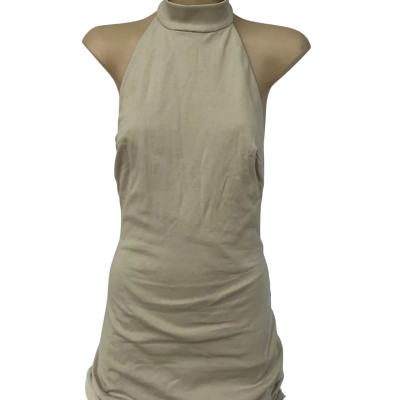 Kookai Womens Sandstone Eva Mini Dress Size 10 
