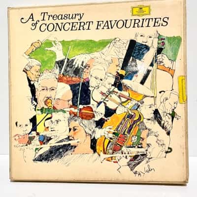 reasury of Concert Favourites - 8 Record Vinyl LP Box Set Classic Music