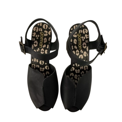 Gorman Women's Leather Clogs Size 37 Navy Blue | Brand New | RRP $249