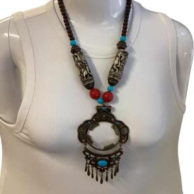 Bohemian Necklace - Amazing Tones & Colours