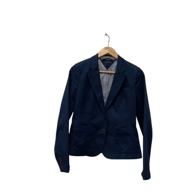 Tommy Hilfiger Womens  Size 6 Blazer Navy Blue / White 