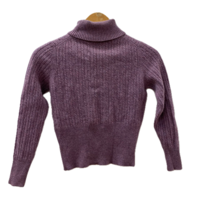 Eric Bompard (EBI) Womens  Size 8 Turtleneck Jumper Purple 