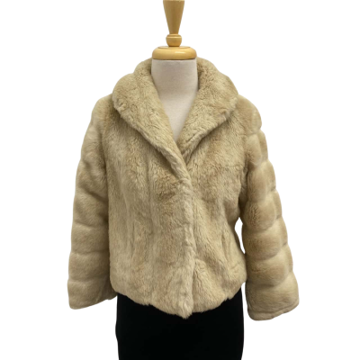 Tyler Faux Fur Jacket.  Size 8