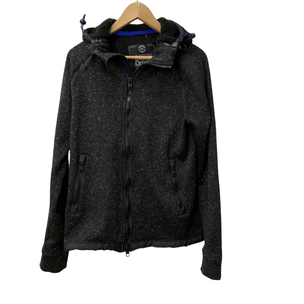 Superdry Mens Size L Storm Jacket Black