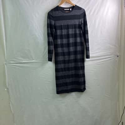 Country Road Womens Size S Shirt Dress Black / Grey