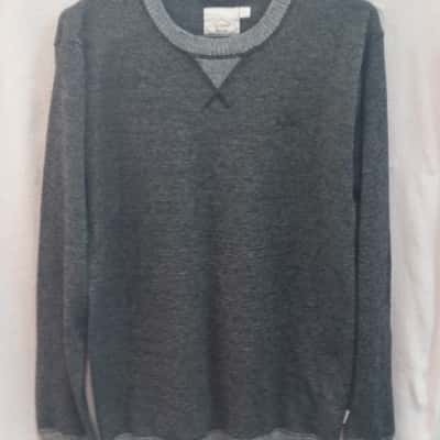 Lee Cooper Mens  Size L Jumper / Pullover Black  / Grey 