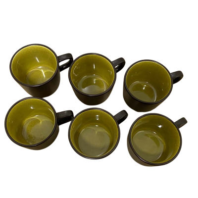 6 Mikasa Tea Cups 