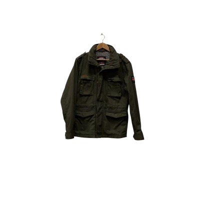 Superdry Mens  Size L Parka Khaki 