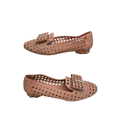 Salvatore Ferragamo Womens  Size 8.5 Pink Shoe