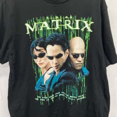 The Marrix  Mens  Size XXL Short Sleeve T-shirt Black  