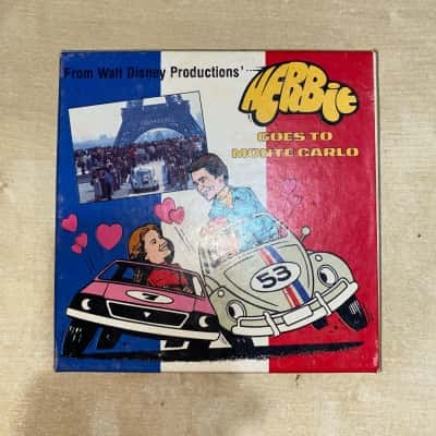 !! AS IS !! Walt Disney Herbie goes to the Monte Carlo home movie