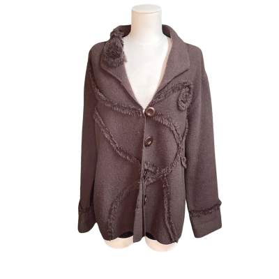 Marco Polo Womens  Size L Winter Jacket Brown 