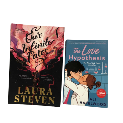 Book Bundle C- The Love Hypothesis By Ali Hazelwood, Our Infinite Fates By Laura Steven