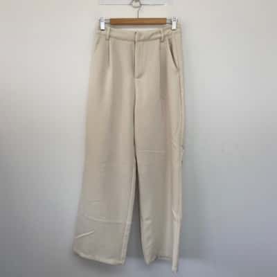Dissh Beige Wide Leg Pants  Size 8 