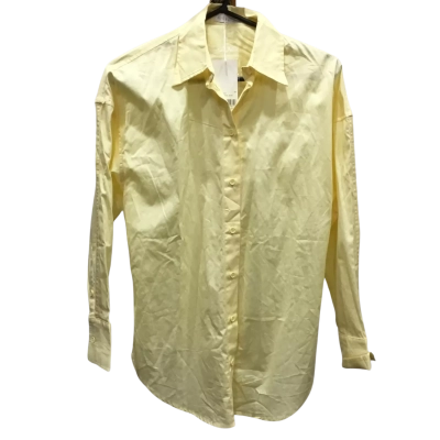 BNWT Kookai Lemon Long Sleeve Shirt Size 34
