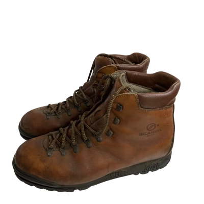 Men’s Scarpa Size 46 Vintage Attak Brown Hiking Boots