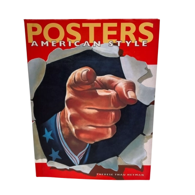Posters American style by Therese than Heyman hardcover book
