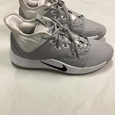 Nike Mens PG 3 TB Wolf Grey  Size US 10.5 EUR 44.5 Sneakers Black  / Grey / Off White / White 