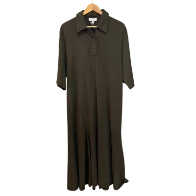 COS Womens  Size M Short Sleeve Dress  Brown RRP $159