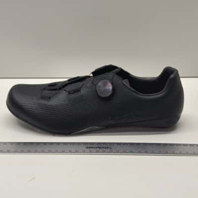 Santic Mens Carbon Fiber Composite Road Cycling Shoes Black Size EU 44 US 10.5