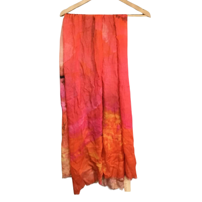 Diana Ferrari Womens  Size One Size Scarf Orange / Pink . Modal