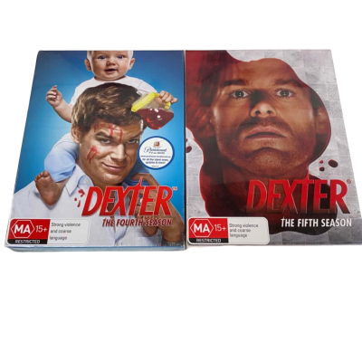 Sealed DVD Dexter Season 4 & 5 Complete - PAL Region 4