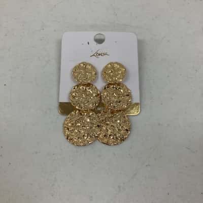 Lovisa Women’s Hammered Organic Drop Earrings