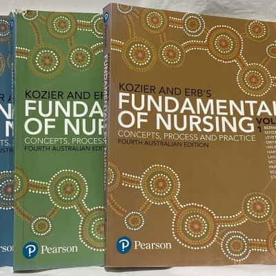 Fundamentals of Nursing Volumes 1, 2, 3 Kozier & Erb's Australian 4E 2018