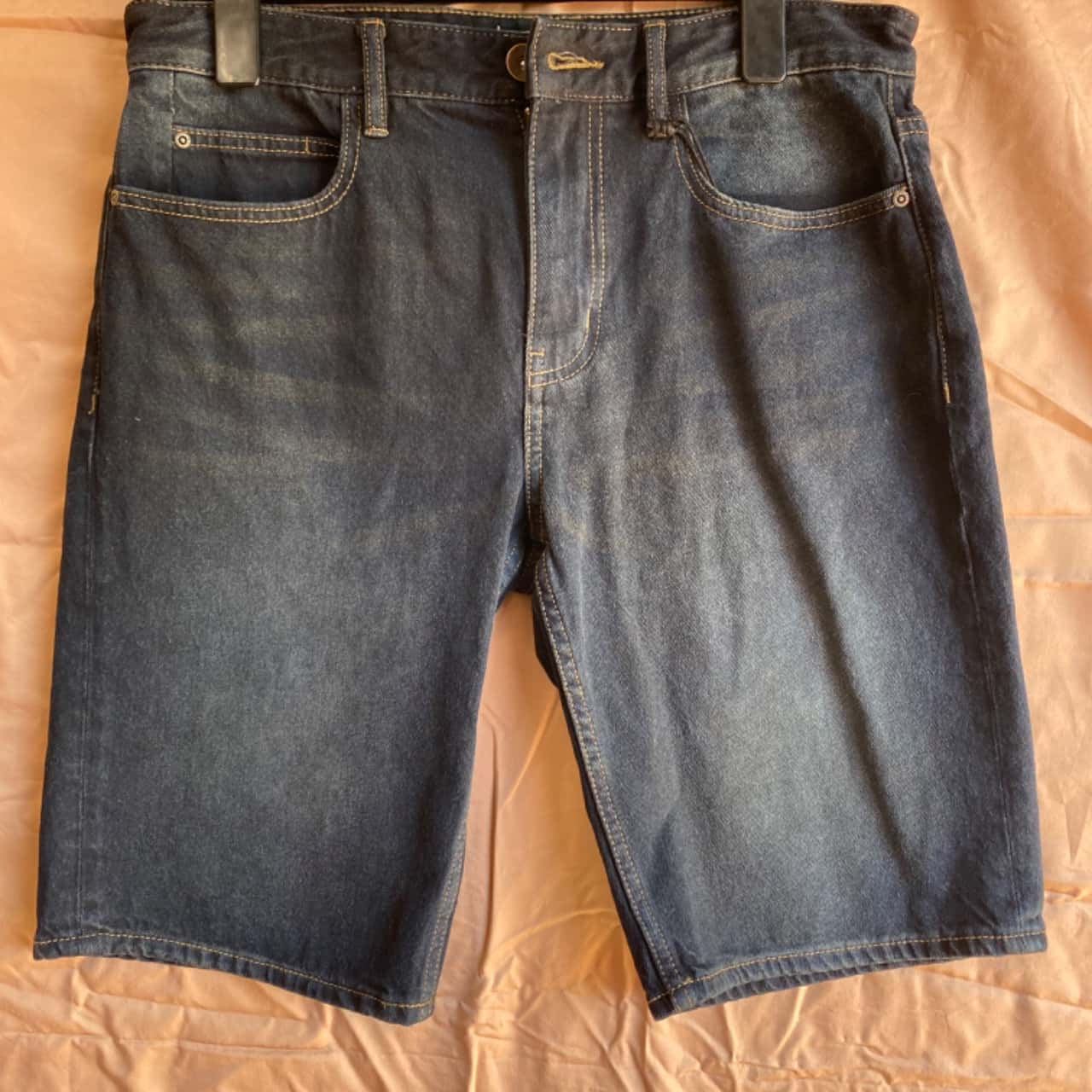 Jeanswest Mens Shorts Size 32 Navy Blue