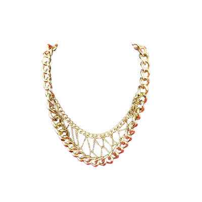 Lovisa Womens Chunky Gold Tone Chain Necklace