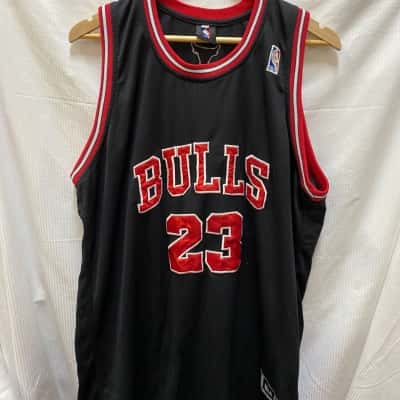 NBA Mens  Size XXXL Jersey Black  / Red / White 
