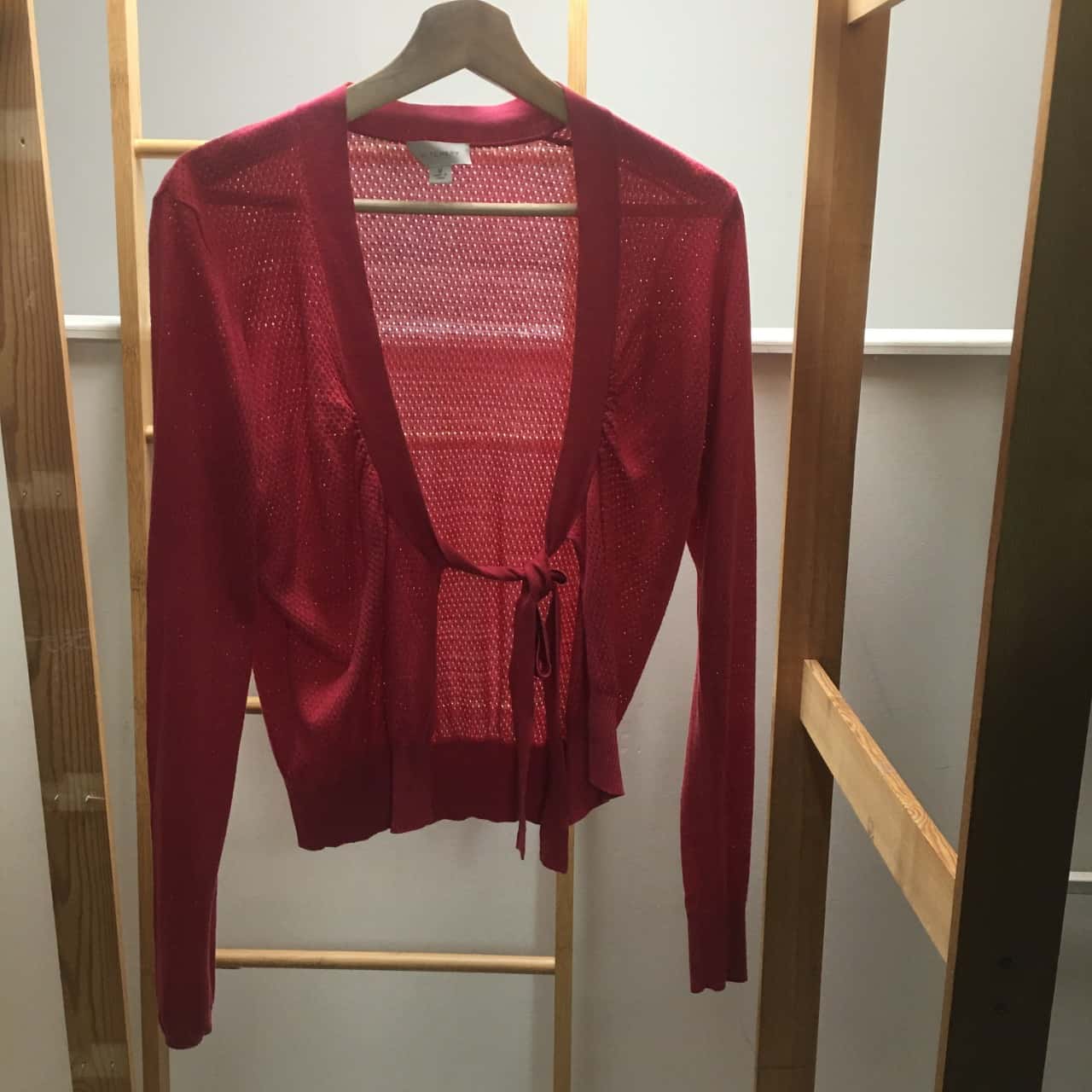 Witchery Womens Red Cardigans Size M (s)