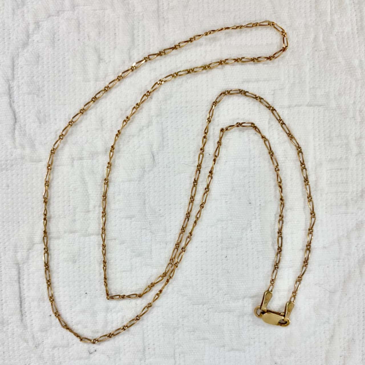 9ct White Gold 5cm Extension Chain main image 1