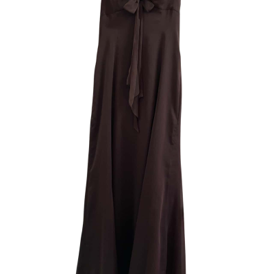 BELSOIE USA 12 UK14 Womens  2 layers lining Brown 