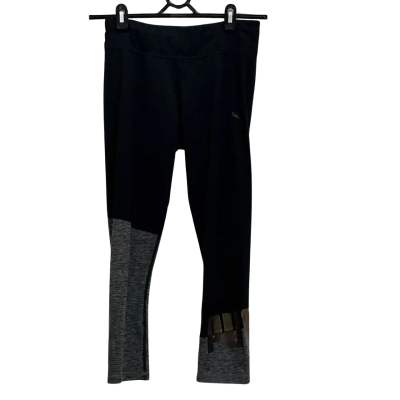Puma Womens  Size S Track Pants Black  / Grey 