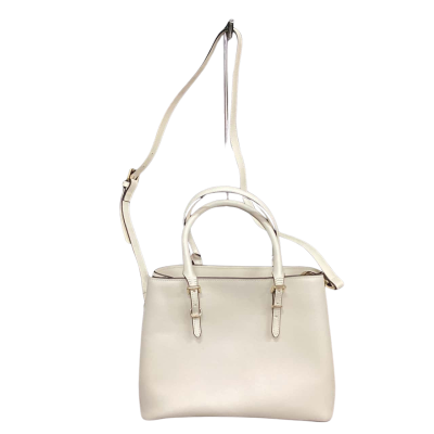 Marcs Pressed Leather Cross Body Bag Cream 