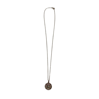Womens 925 Sterling Silver Pendant Necklace 