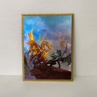 Dragon Collection - 4 Wood Posters