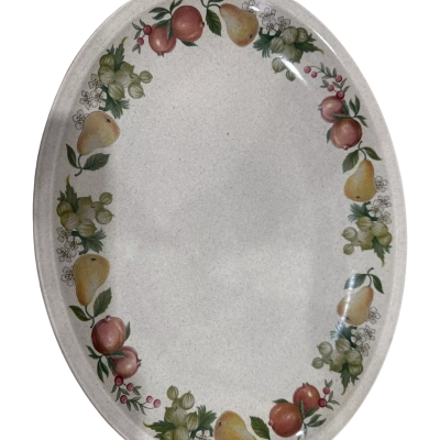 Wedgwood Quince Oval Serving Platter Oven To Table Stoneware England 