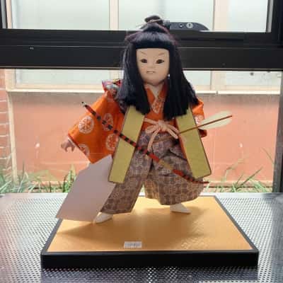 Vintage Samurai Doll