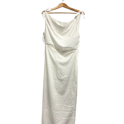 Billy J, Womens, Size 10, white dress with adjustable straps