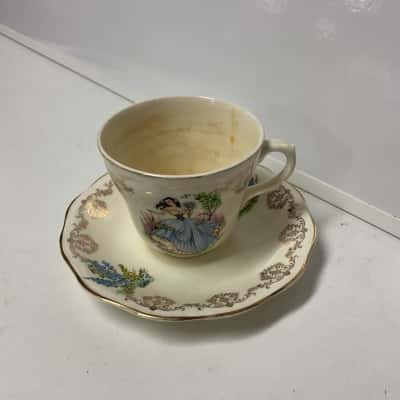 British anchor regency dainty  miss cup and saucer